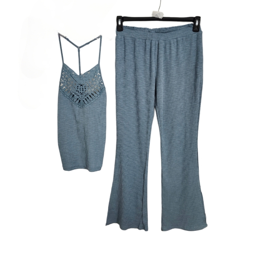 NWT   Hem & Thread (Anthro.)   Women's S/M    Loungewear    Blue